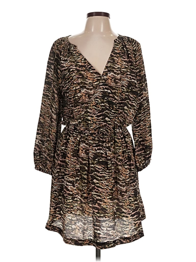 Pre-owned Joie Casual Dress In Brown