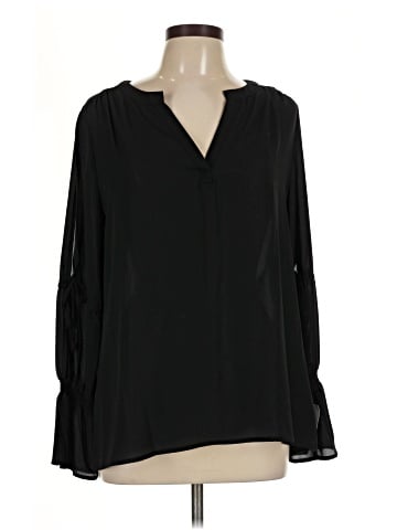 NY Collection Long Sleeve Blouse (view 1)