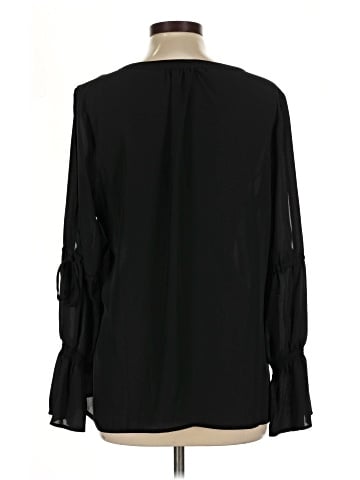 NY Collection Long Sleeve Blouse (view 2)