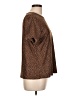 Unbranded Animal Print Brown Short Sleeve T-Shirt Size L - photo 4