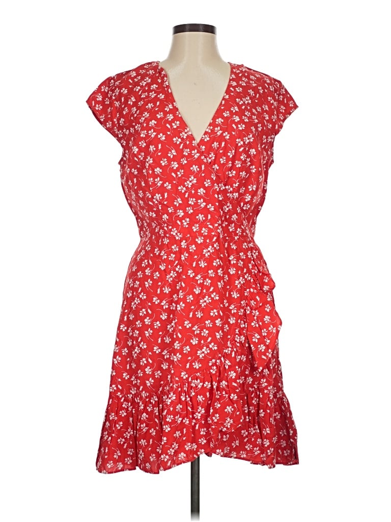 Pre-owned J.crew Mercantile Casual Dress In Red