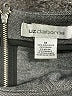 Liz Claiborne Gray Short Sleeve Top Size M - photo 7