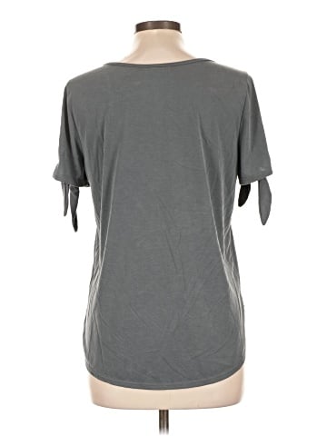 Green Envelope Short Sleeve Top (view 2)