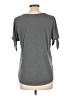 Green Envelope Gray Short Sleeve Top Size L - photo 2