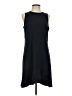 Ann Taylor LOFT Solid Black Casual Dress Size 4 - photo 1