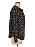 Lark & Ro 100% Polyester Black Long Sleeve Blouse Size 12 - photo 4