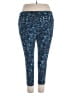 Terra & Sky Print Blue Active Pants Size 3X - photo 2