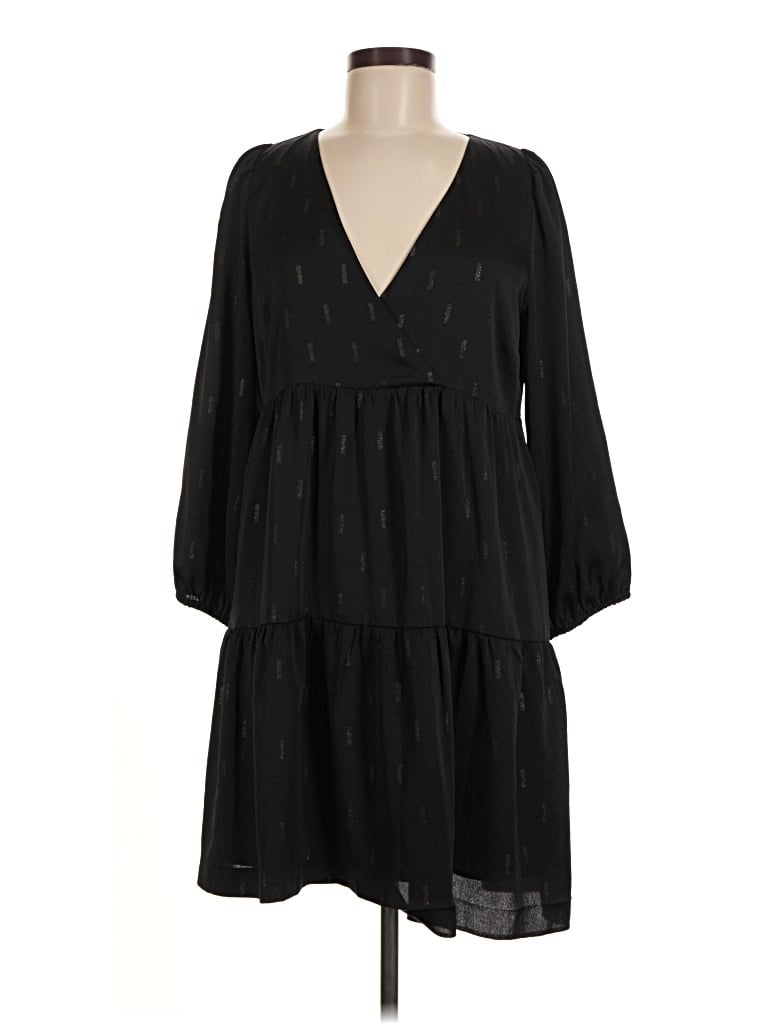 Pre-owned Madewell Casual Dress In Black