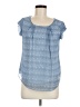Milano Blue Short Sleeve Blouse Size M (estimated) - photo 1