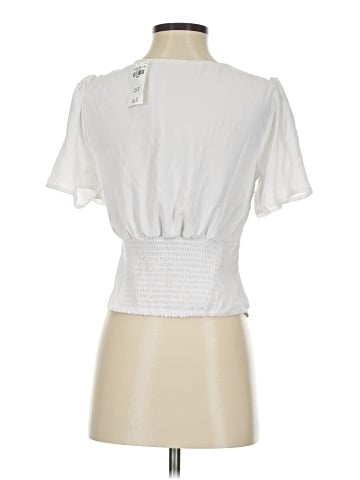 Abercrombie & Fitch Short Sleeve Blouse (view 2)