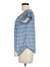 Milano Blue Short Sleeve Blouse Size M (estimated) - photo 5