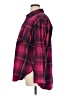 Universal Thread Plaid Burgundy 3/4 Sleeve Button-Down Shirt Size XL - photo 5
