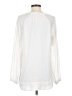 CAbi 100% Polyester White Long Sleeve Blouse Size S - photo 2