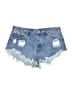 Superdown 100% Cotton Blue Denim Shorts Size 30 waist - photo 1