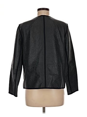 Lafayette 148 New York Leather Jacket (view 2)