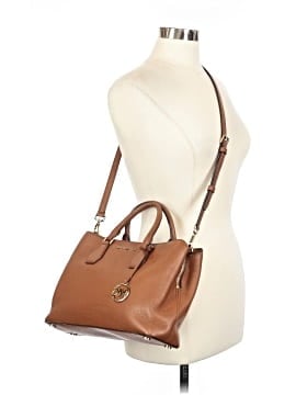 MICHAEL Michael Kors Leather Satchel (view 2)