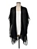 Adrienne Vittadini 100% Polyester Black Kimono One size - photo 1