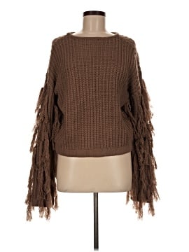 Blue B Pullover Sweater (view 1)