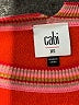 CAbi Stripes Orange Pullover Sweater Size XS - photo 7