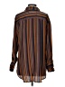 We the Free 100% Polyester Stripes Brown Long Sleeve Blouse Size XS - photo 2