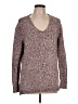 Ann Taylor LOFT Outlet Tweed Brown Pullover Sweater Size L - photo 1