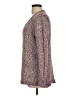 Ann Taylor LOFT Outlet Tweed Brown Pullover Sweater Size L - photo 5