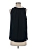 Ann Taylor 100% Polyester Black Sleeveless Blouse Size S - photo 1