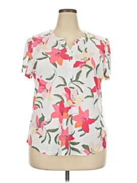 Liz Claiborne Short Sleeve Blouse (view 1)