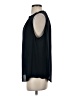 Ann Taylor 100% Polyester Black Sleeveless Blouse Size S - photo 5
