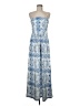 Unbranded Paisley Blue Casual Dress Size M (estimated) - photo 1