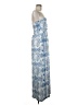 Unbranded Paisley Blue Casual Dress Size M (estimated) - photo 4