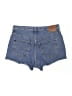 Levi's 100% Cotton Blue Denim Shorts Size 30 waist - photo 2
