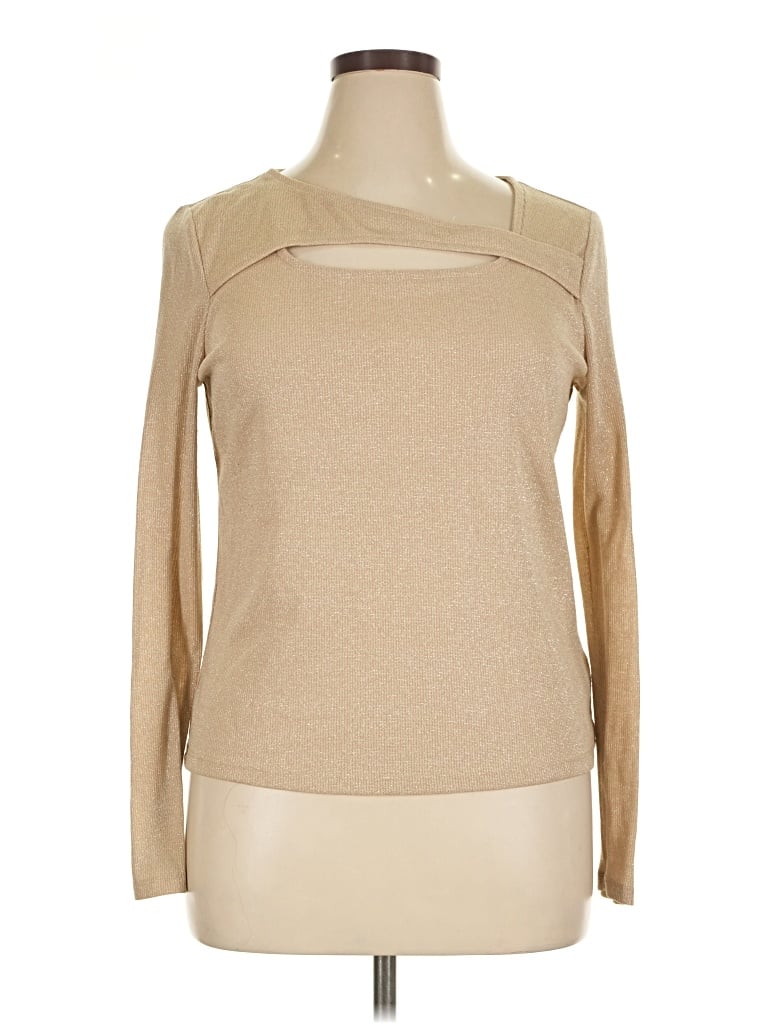 Pre-owned Gap Pullover Sweater In Tan