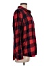 Gap Outlet 100% Cotton Plaid Red Long Sleeve Button-Down Shirt Size L - photo 4