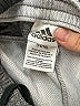 Adidas 100% Polyester Gray Track Pants Size 14 - 16 - photo 3