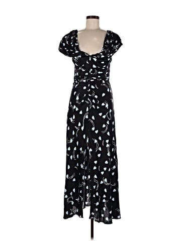 Self-Portrait Abstract Geo Print Off Shoulder Dress (view 1)