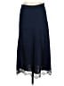 J.Crew 100% Polyester Solid Blue Casual Skirt Size XS - photo 1