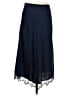 J.Crew 100% Polyester Solid Blue Casual Skirt Size XS - photo 2