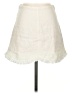 Reformation Solid Ivory Casual Skirt Size 0 - photo 1