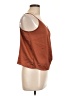Fab'rik 100% Polyester Brown Sleeveless Blouse Size L - photo 4