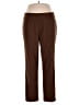 Investments Brown Casual Pants Size 14 - photo 1