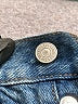 Levi's 100% Cotton Blue Denim Shorts Size 26 waist - photo 3