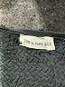 Unbranded 100% Silk Black 3/4 Sleeve Silk Top One size - photo 7
