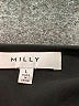 Milly 100% Silk Black Blouse Size L - photo 7