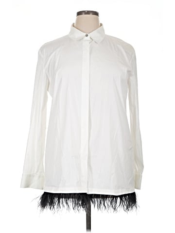 DKNY Long Sleeve Blouse (view 1)