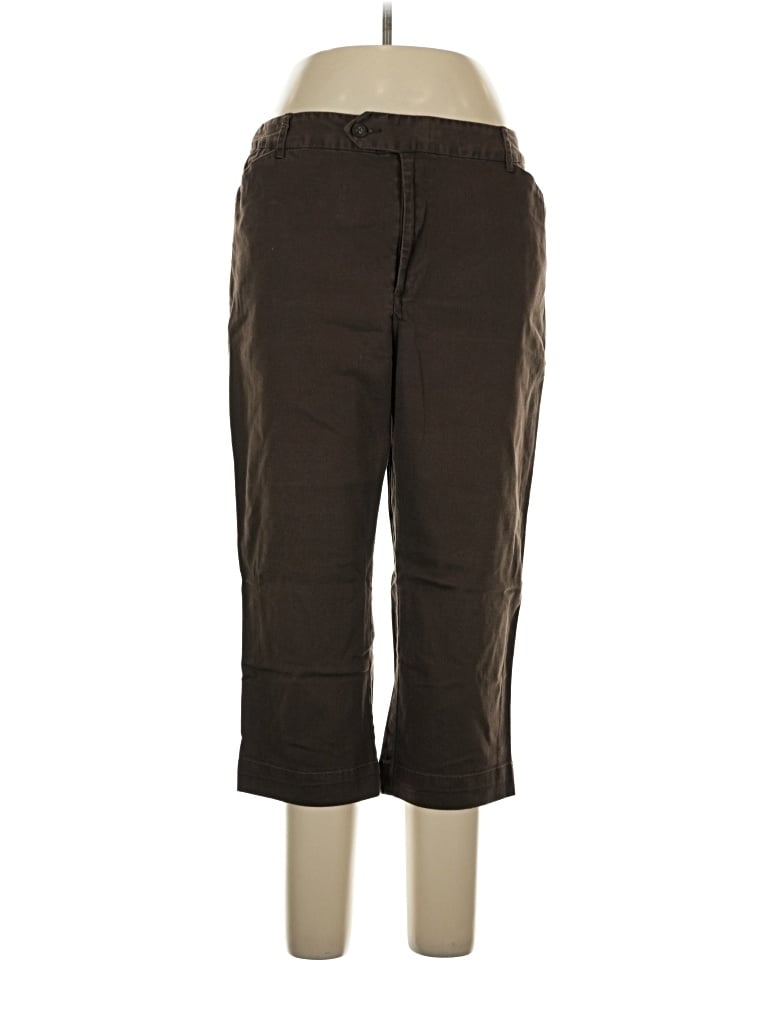 Pre-owned St. John's Bay Casual Pants In Brown