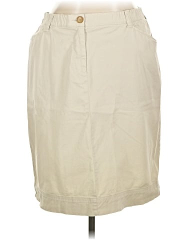 Lands' End Casual Skirt (view 1)