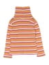 Assorted Brands 100% Cotton Stripes Orange Turtleneck Sweater 9-12 MO / 12 MO - photo 2