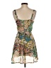 Lucca Couture 100% Polyester Paisley Tan Cocktail Dress Size XS - photo 2