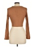 Leset Brown Tan Cardigan Size L - photo 2